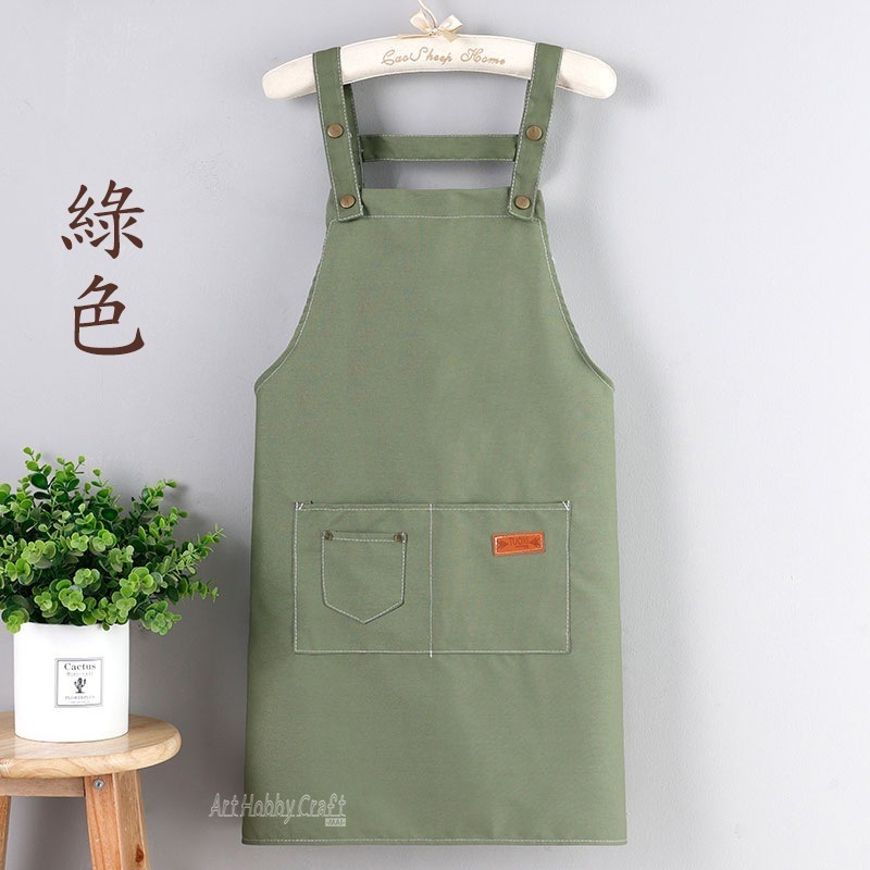 H型牛仔圍裙∣台灣現貨 雙肩背帶 H型圍裙 家用廚房圍裙 無袖圍腰 男女通用圍裙∣ 小麥手作舖-規格圖11