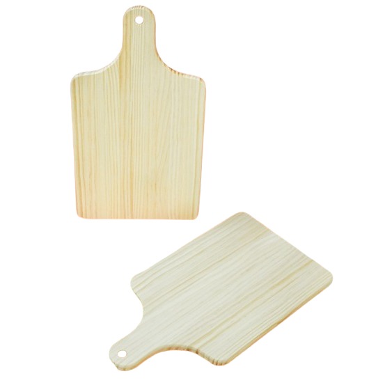 小麥手作舖∣松木：長方砧板/沾板 菜板︱加厚1.6公分 松木砧板 木頭砧板 木質砧板 厚砧板 蝶古巴特 拼貼 長方菜板-細節圖2