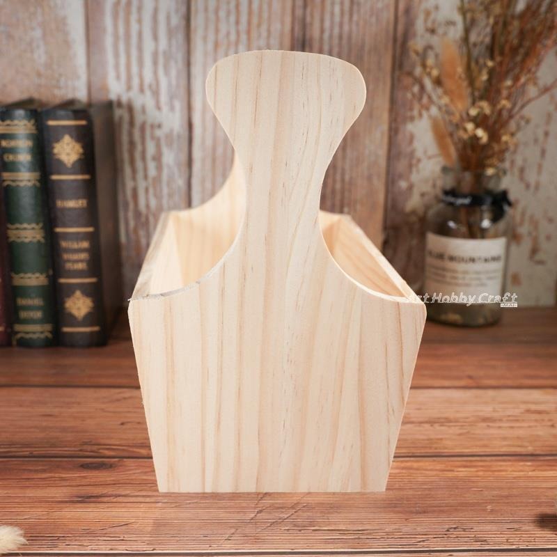 小麥手作舖∣松木=弧度造型手提盒∣小物收納盒 手提盒 手提 家用 蝶古巴特 拼貼 彩繪 木器 素胚 木胚 DIY 美勞-細節圖6