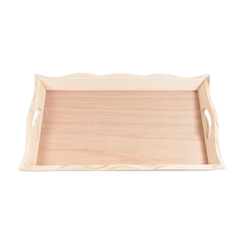 小麥手作舖∣波浪37x21松木托盤∣木托盤 松木托盤 木質托盤 手提托盤 茶盤 日式托盤 餐盤 收納盤 餐廳托盤 托盤-細節圖2