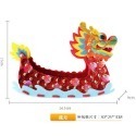 粽子香包-毛氈龍舟收納盒︱內含艾草 端午節 粽子香包 DIY 端午節手作 龍舟收納盒 DIY材料包︱小麥手作舖-規格圖11