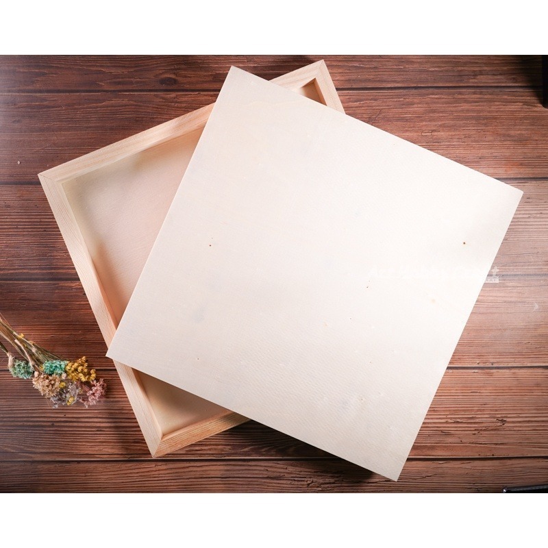 松木深框︱台灣現貨 木框 木胚 深木框 松木框 松木深框 裝飾木框 彩繪木框 拼貼 蝶古巴特 DIY木框︱小麥手作舖-細節圖8