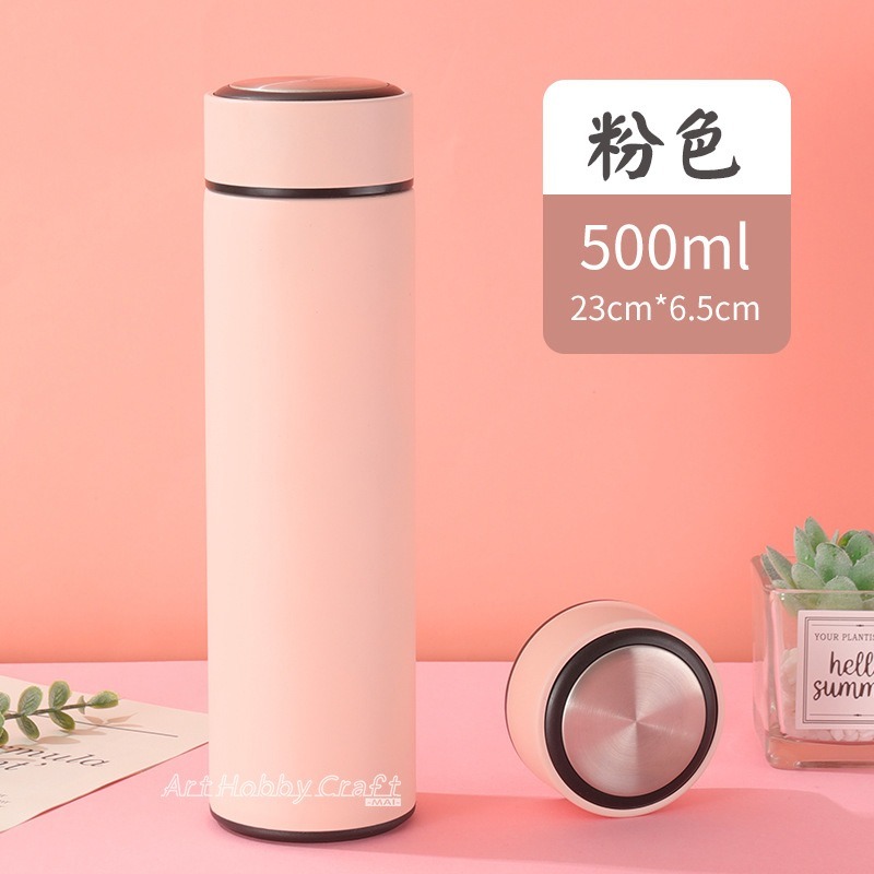 台灣現貨 小麥手作舖︱304不鏽鋼保溫杯︱保溫杯500ML 保冷杯 隨手杯 保冰杯 保溫杯 杯子 保溫瓶 蝶古巴特 拼貼-規格圖10