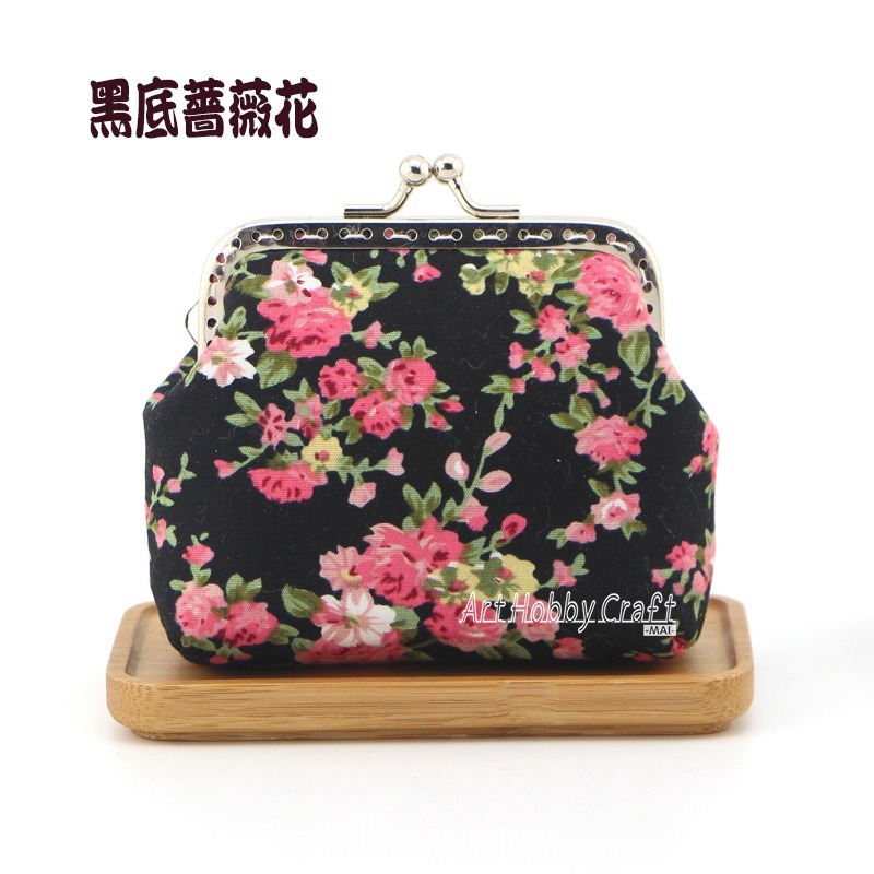 布藝DIY方形口金包︱手工布藝口金 diy材料包 日式和風燙金 送禮物 送針線 口金 ︱小麥手作舖-規格圖11