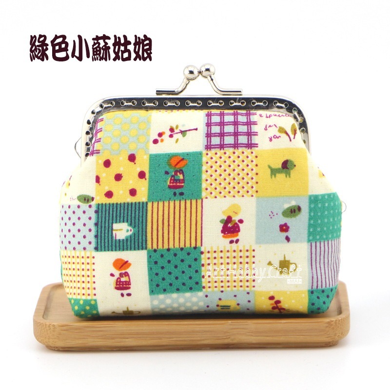 布藝DIY方形口金包︱手工布藝口金 diy材料包 日式和風燙金 送禮物 送針線 口金 ︱小麥手作舖-規格圖11