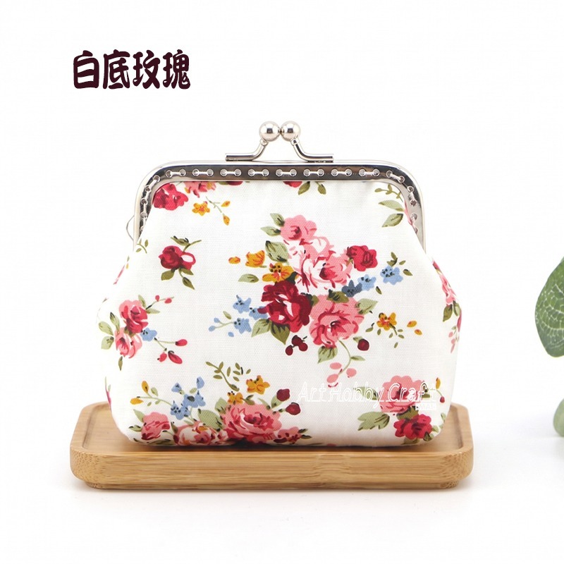 布藝DIY方形口金包︱手工布藝口金 diy材料包 日式和風燙金 送禮物 送針線 口金 ︱小麥手作舖-規格圖11