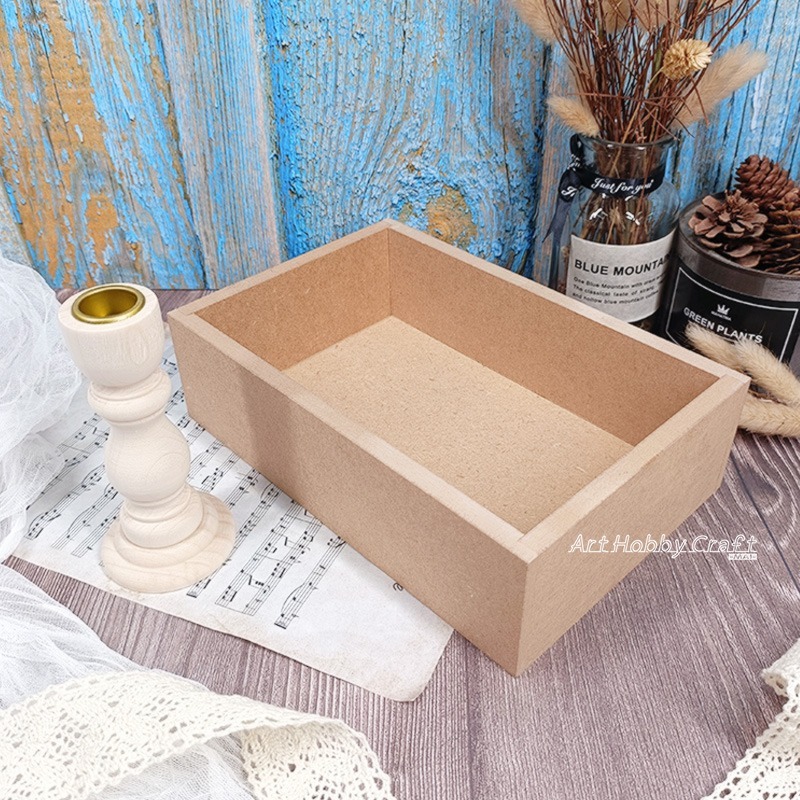 台灣現貨 小麥手作舖︱歐式立柱造景盒︱木器 木胚 白胚 素胚 DIY材料 蝶古巴特 拼貼 彩繪 原胚 DIY 美勞 幼兒-細節圖4