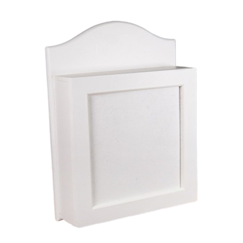 台灣現貨 小麥手作舖︱【白色木器】鑰匙盒∣蝶古巴特 Decoupage 拼貼 彩繪 DIY 手作 美術 美勞 手工藝-細節圖2