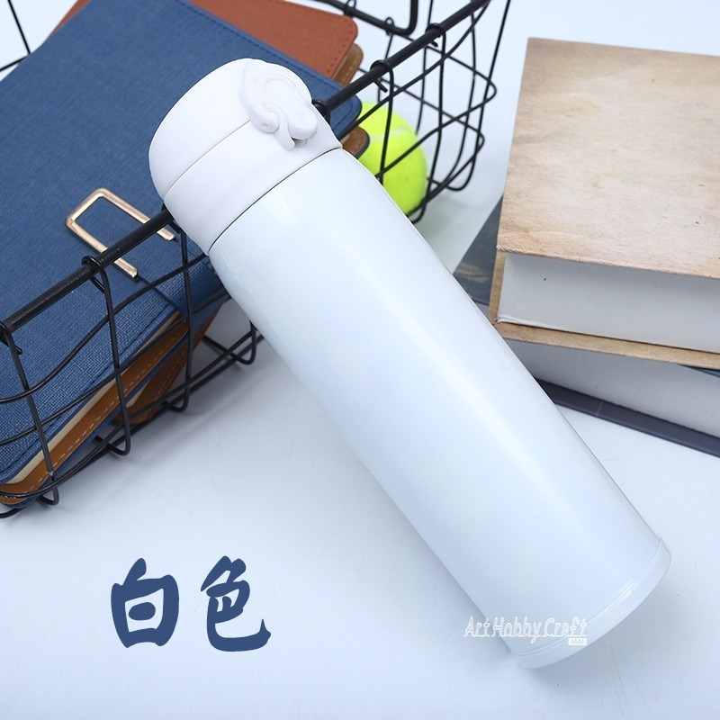 台灣現貨 小麥手作舖︱彈跳蓋保溫杯500ml︱304不鏽鋼 車載鎖扣 彈跳水杯 便攜 禮品 保溫瓶 隨身水壺 彈跳保溫杯-細節圖11