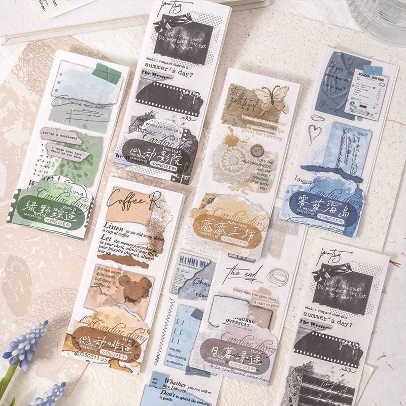 台灣現貨 小麥手作舖︱心動日記-PVC轉印貼紙︱無痕 PVC 裝飾貼紙 拼貼 彩繪 DIY 美勞 幼兒園 安親班 材料-細節圖7