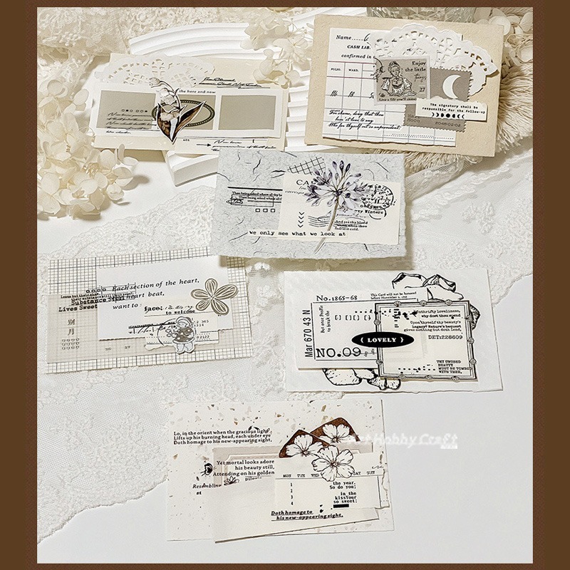 台灣現貨 小麥手作舖︱十四行詩-PVC轉印貼紙︱手帳 DIY 英文字 復古 拼貼 裝飾 手帳貼紙 裝飾貼紙 拼貼好物-細節圖5