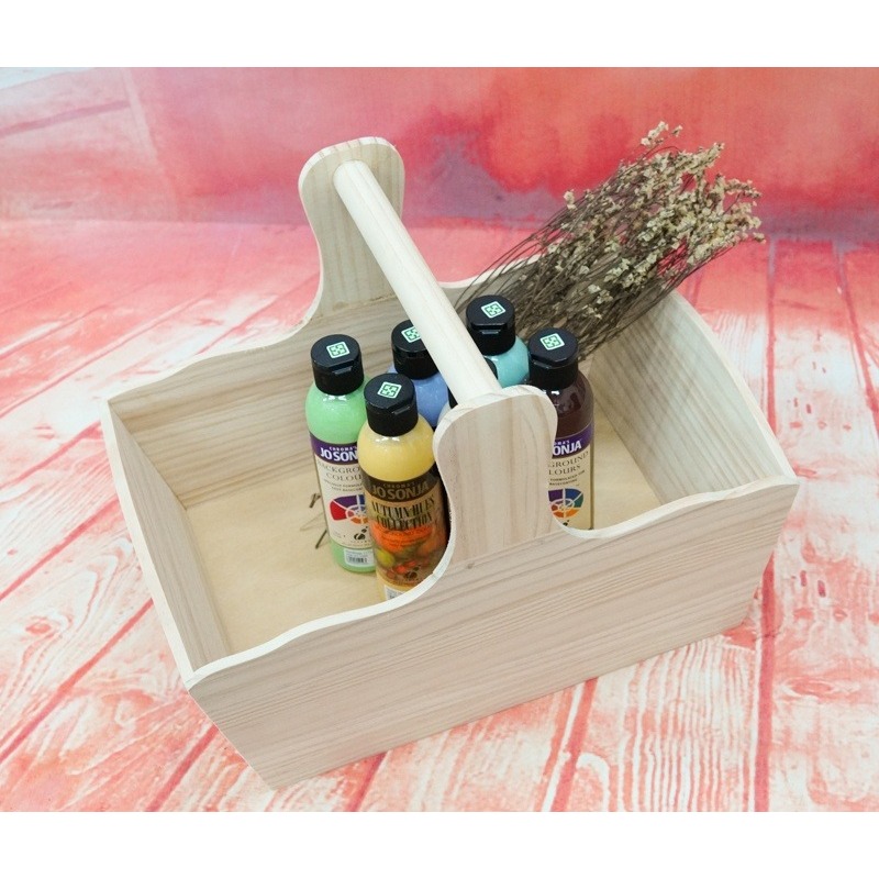 台灣現貨 小麥手作舖︱松木橫桿提籃︱蝶古巴特 拼貼 彩繪 DIY 木器 木胚 白胚 素胚 DIY 美勞 幼兒園 安親班-細節圖6