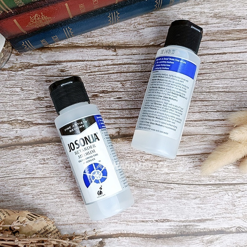 台灣現貨 小麥手作舖∣JO SONJA延遲劑60ml 250ML∣蝶古巴特 拼貼 彩繪 DIY 美勞 幼兒園 安親班-細節圖5