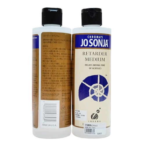 台灣現貨 小麥手作舖∣JO SONJA延遲劑250ML 500ML∣蝶古巴特 拼貼 彩繪 DIY 美勞 幼兒園 安親班-細節圖2