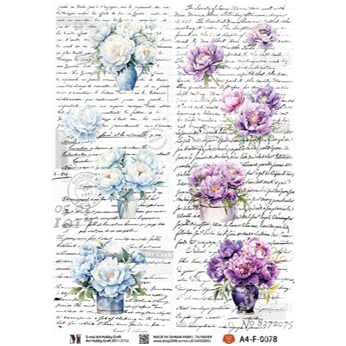 台灣現貨 小麥手作舖︱S-mai Art水晶浮雕感壓貼 織物轉印貼0076-0080︱燙畫貼 布轉印 熱轉印 水晶貼-規格圖5