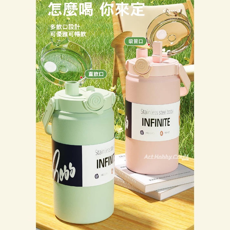 台灣現貨 小麥手作舖︱大容量316雙飲登山水壺︱保冷杯 保溫杯 蝶古巴特 拼貼 彩繪 DIY 美勞 幼兒園 安親班 手作-細節圖6