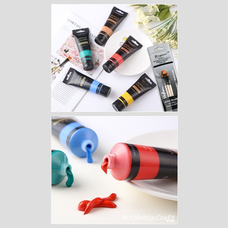 台灣現貨 小麥手作舖︱壓克力顏料【75ml】︱廣告顏料 丙稀顏料 顏料 美術用具-細節圖8