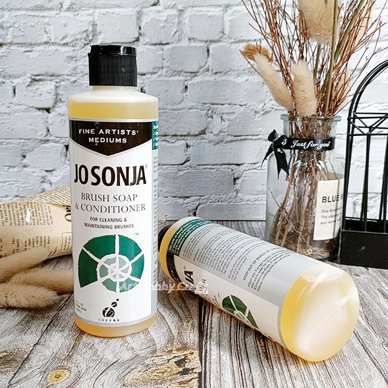 Jo SONJA＇s洗筆液∣台灣現貨  60ml 250ml 蝶古巴特 拼貼 彩繪 DIY 美勞 手作材料∣小麥手作舖-細節圖3