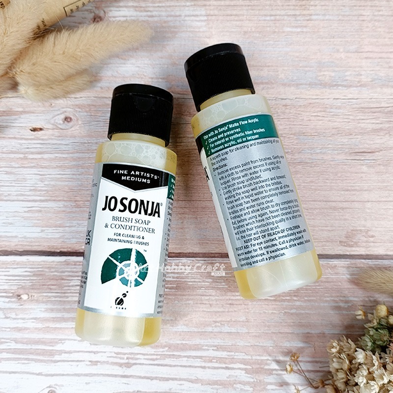 Jo SONJA＇s洗筆液∣台灣現貨  60ml 250ml 蝶古巴特 拼貼 彩繪 DIY 美勞 手作材料∣小麥手作舖-細節圖6