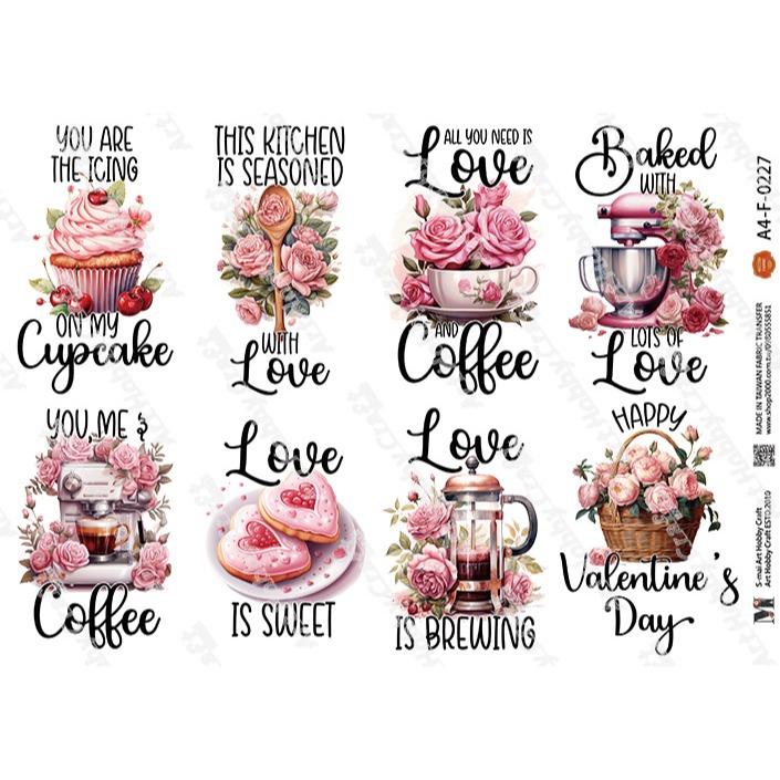 S-mai Art水晶浮雕感壓貼 織物轉印貼0226-0230︱燙畫貼 布轉印 熱轉印 水晶貼︱小麥手作舖-規格圖5