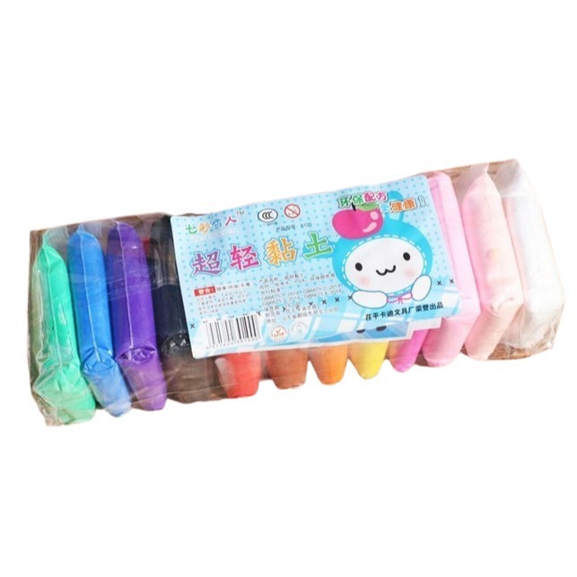 超輕黏土 雪花泥/珍珠泥︱12色一組 附工具組 黏土 超輕土 粘土 顆粒泥 美勞 黏土畫 勞作 拼貼∣小麥手作舖-細節圖2