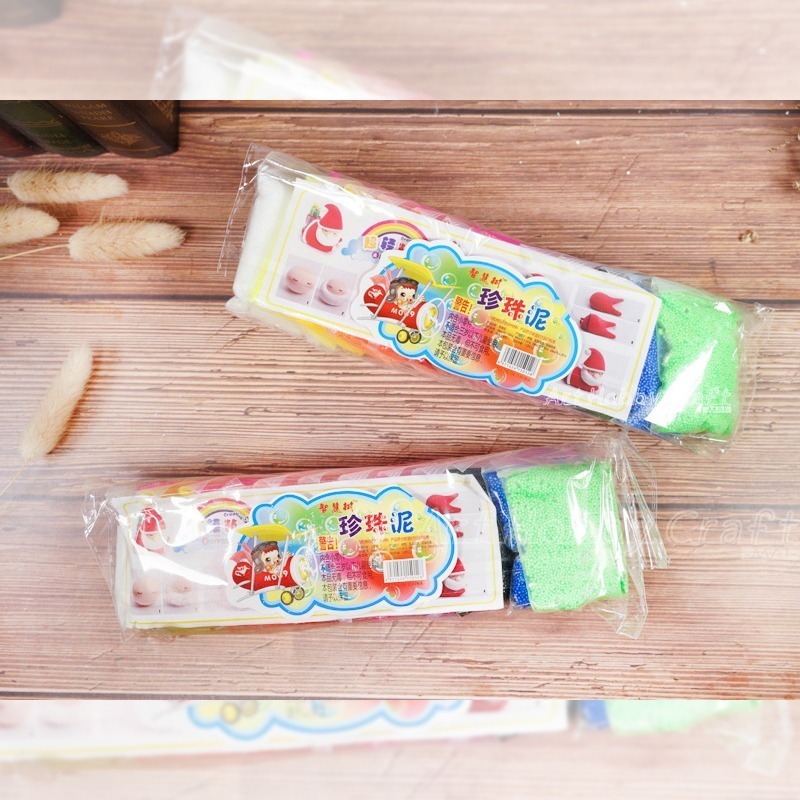 超輕黏土 雪花泥/珍珠泥︱12色一組 附工具組 黏土 超輕土 粘土 顆粒泥 美勞 黏土畫 勞作 拼貼∣小麥手作舖-細節圖5