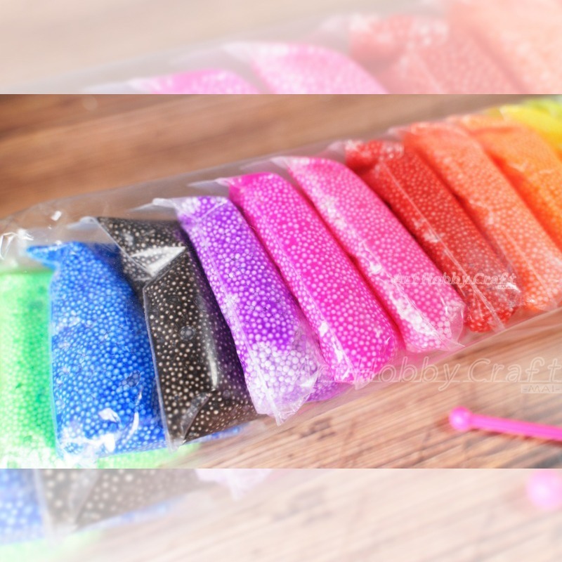 超輕黏土 雪花泥/珍珠泥︱12色一組 附工具組 黏土 超輕土 粘土 顆粒泥 美勞 黏土畫 勞作 拼貼∣小麥手作舖-細節圖6