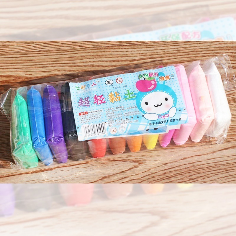 超輕黏土 雪花泥/珍珠泥︱12色一組 附工具組 黏土 超輕土 粘土 顆粒泥 美勞 黏土畫 勞作 拼貼∣小麥手作舖-細節圖10