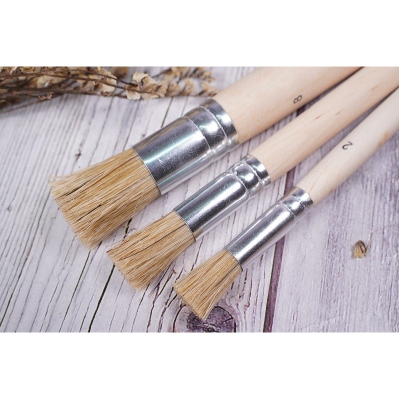 木桿型染筆︱拓染筆 拓印筆 蝶古巴特 拼貼 美勞 手作材料 彩繪 DIY 美勞 幼兒園 安親班︱小麥手作舖-細節圖7