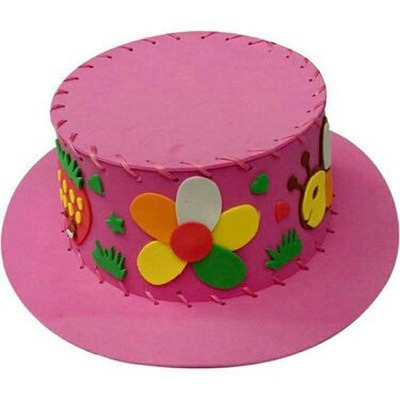 手工DIY帽子︱材料包 EVA帽子 兒童DIY 手工製作縫製 遮陽帽 太陽帽 兒童手作 diy材料 ︱小麥手作舖-規格圖9