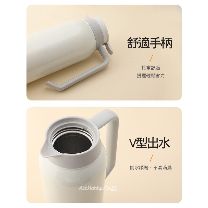 304不鏽鋼真空保溫壺︱保溫 保冷 保溫壺 咖啡壺 茶壺 飲料壺 蝶古巴特 拼貼 彩繪 DIY 美勞 手作︱小麥手作舖-細節圖7