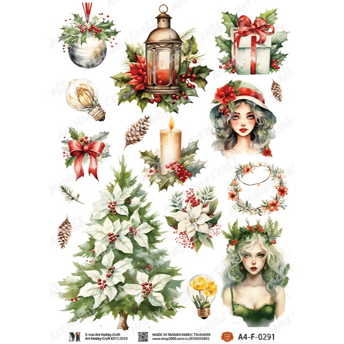 織物熱轉印/適用布料A4-F-0291