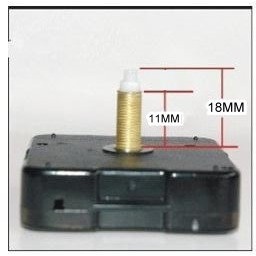 靜音機芯-機械式掃描機芯組【10入一組】含指針︱十字鏽機芯 掛鐘DIY配件 時鐘機芯 鐘錶配件 表芯鍾芯 ︱小麥手作舖-細節圖6