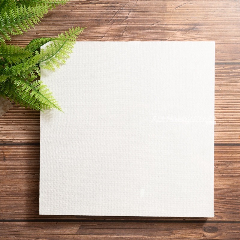 油畫布框-正方形∣畫布 油畫 畫布框 油畫框 蝶古巴特 麻畫布框 拼貼 彩繪 DIY 手作 美術∣小麥手作舖-細節圖6