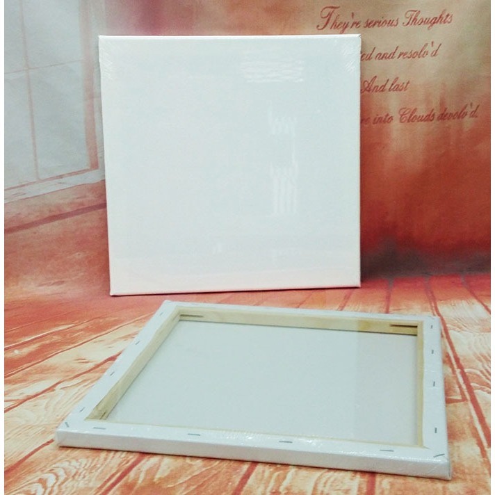 油畫布框-正方形∣畫布 油畫 畫布框 油畫框 蝶古巴特 麻畫布框 拼貼 彩繪 DIY 手作 美術∣小麥手作舖-細節圖8