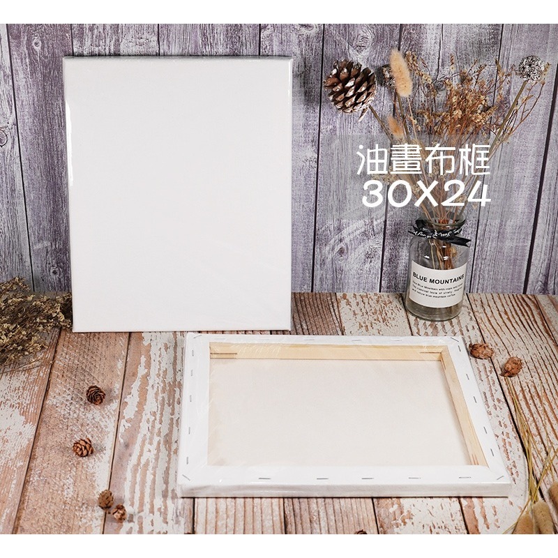 油畫布框︱油畫框DIY 蝶古巴特 拼貼畫布框 Decoupage 拼貼材料 流體畫 肌理畫 畫布框︱小麥手作舖-規格圖8