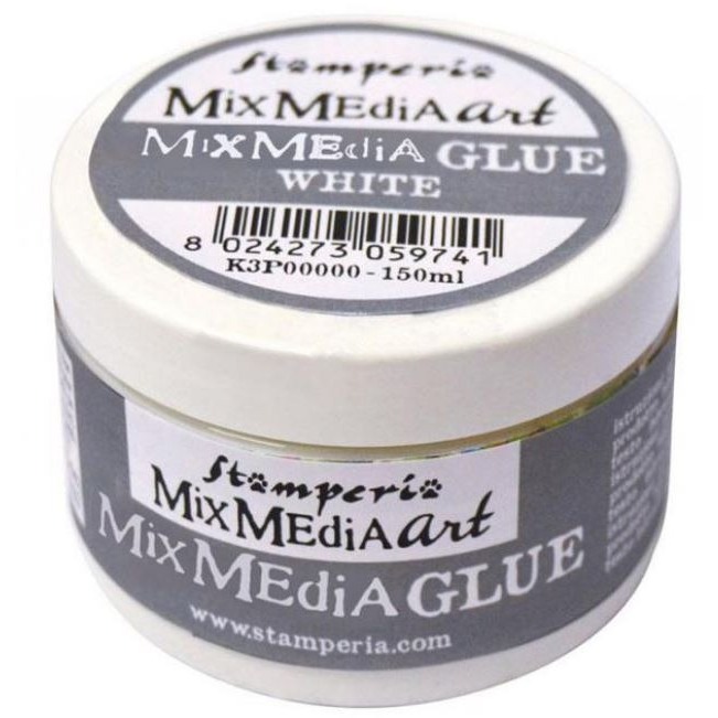 多媒材膠DC28M︱亮面拼貼膠 專業保護膠 Mix Media Glue 150ml 義大利Stamperia︱小麥手作-規格圖3