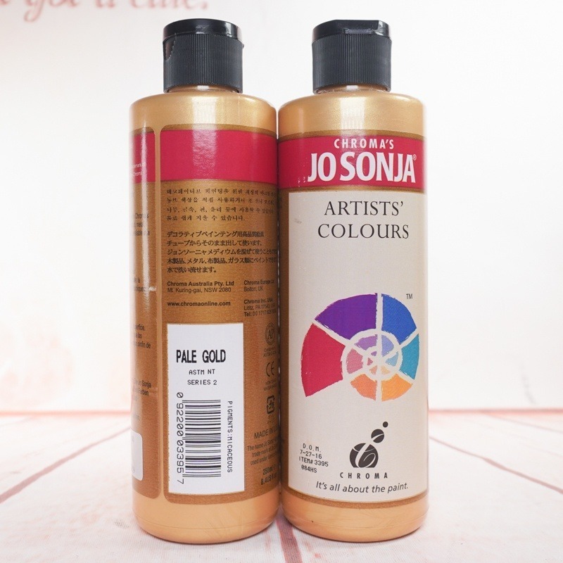 背景色顏料︱JO SONJA 美國壓克力顏料 蝶古巴特  DIY 美勞 幼兒園 水彩 畫畫 美術 手工藝︱小麥手作舖-細節圖10