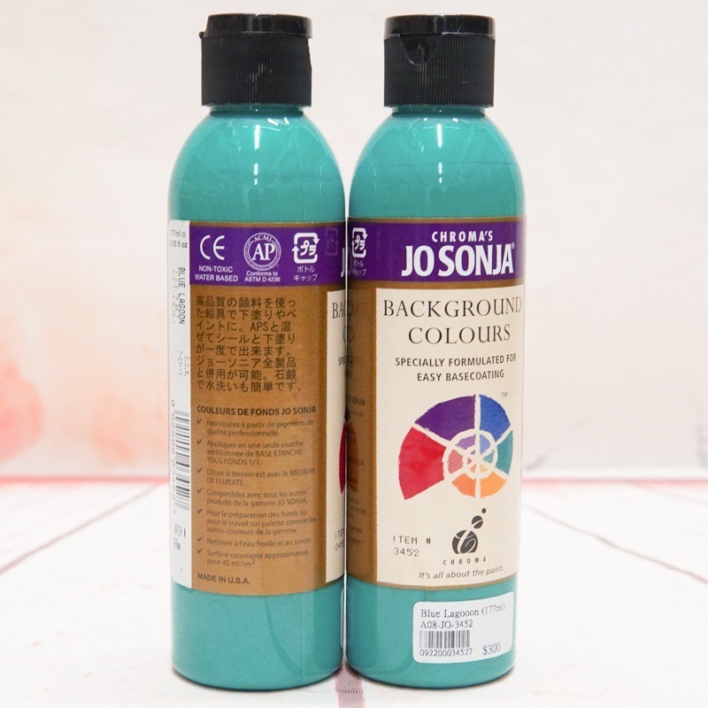 背景色顏料︱JO SONJA 美國壓克力顏料 蝶古巴特  DIY 美勞 幼兒園 水彩 畫畫 美術 手工藝︱小麥手作舖-規格圖11