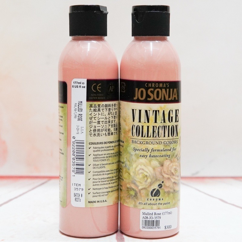 背景色顏料︱JO SONJA 美國壓克力顏料 蝶古巴特  DIY 美勞 幼兒園 水彩 畫畫 美術 手工藝︱小麥手作舖-規格圖11