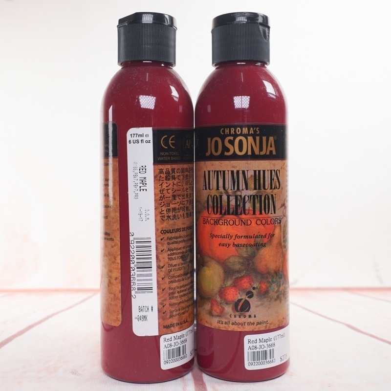 背景色顏料︱JO SONJA 美國壓克力顏料 蝶古巴特  DIY 美勞 幼兒園 水彩 畫畫 美術 手工藝︱小麥手作舖-規格圖11