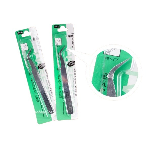 不銹鋼鑷子︱台灣現貨 鑷子夾 模型夾子 小鑷子 精密鑷子 塑膠夾子 蝶古巴特 拼貼 彩繪 DIY 幼兒園︱小麥手作舖-細節圖2