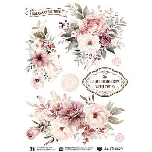 水晶貼/適用光滑面A4-CR-0029