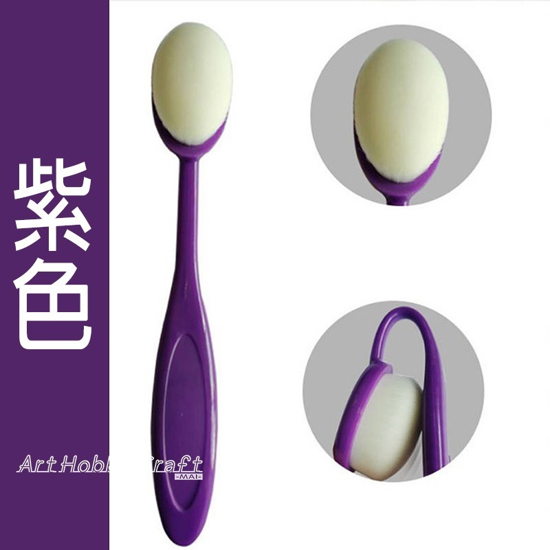 軟毛暈染刷-單支︱台灣現貨 型染板上色毛刷 刷色工具刷 手帳卡片底色上色 暈染 DIY工具 型染上色 暈染刷︱小麥手作舖-細節圖10