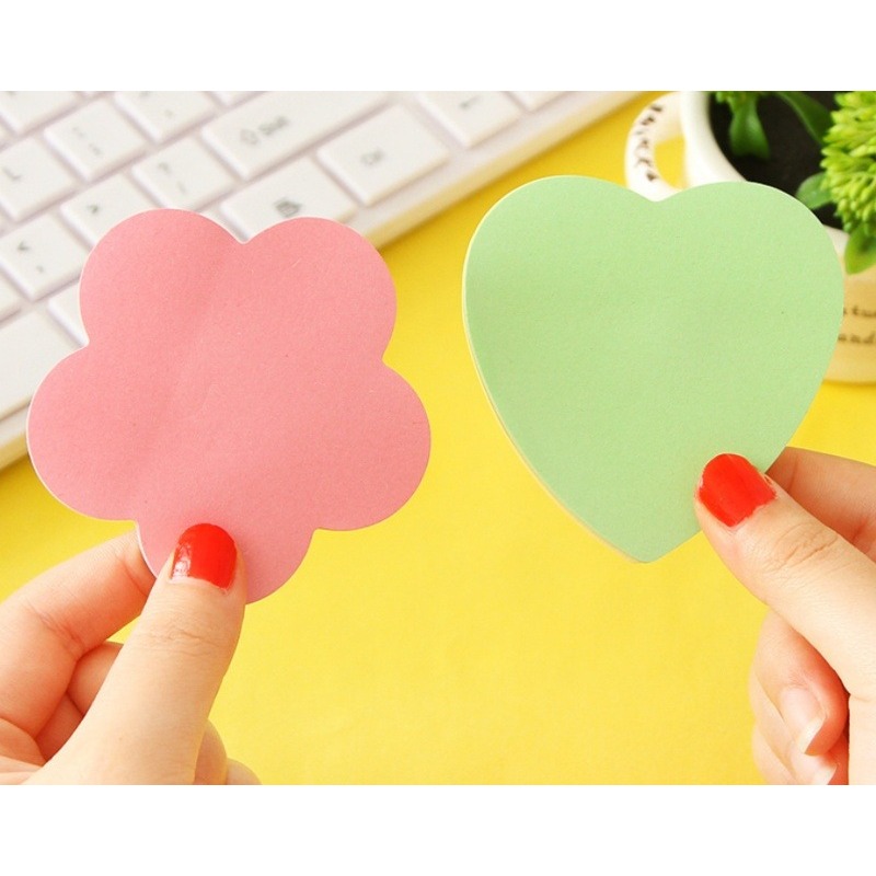 造型創意彩色便利貼-100頁∣便籤紙 便條紙 N次貼 牆貼 標簽貼 手帳素材 辦公小物 留言條 彩色便條紙 ︱小麥手作舖-細節圖6