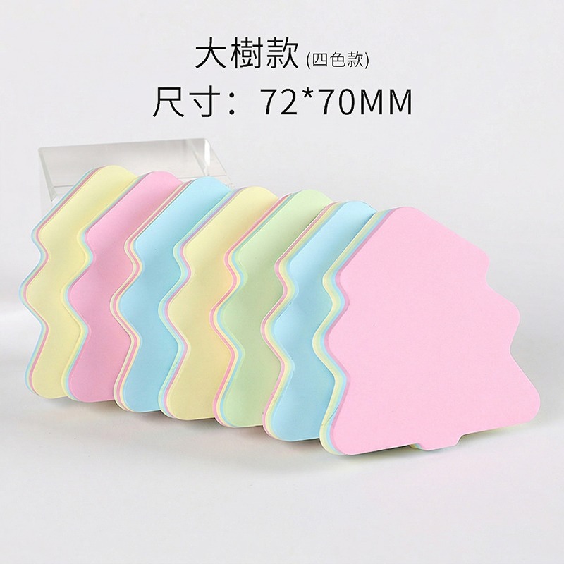 造型創意彩色便利貼-100頁∣便籤紙 便條紙 N次貼 牆貼 標簽貼 手帳素材 辦公小物 留言條 彩色便條紙 ︱小麥手作舖-規格圖9