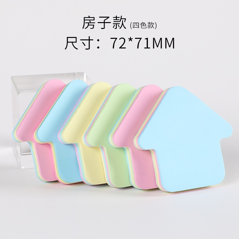 造型創意彩色便利貼-100頁∣便籤紙 便條紙 N次貼 牆貼 標簽貼 手帳素材 辦公小物 留言條 彩色便條紙 ︱小麥手作舖-規格圖9