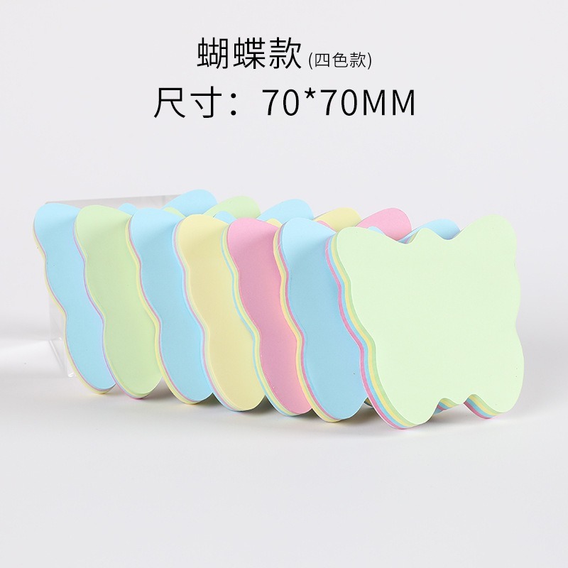 造型創意彩色便利貼-100頁∣便籤紙 便條紙 N次貼 牆貼 標簽貼 手帳素材 辦公小物 留言條 彩色便條紙 ︱小麥手作舖-規格圖9