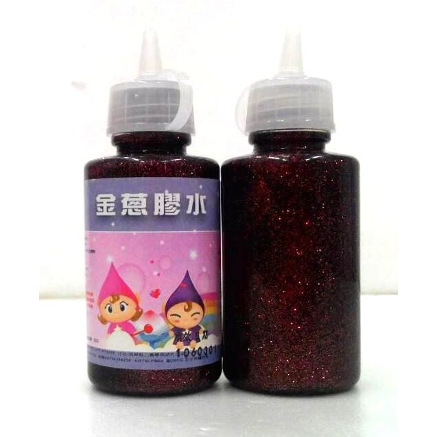 金蔥膠水60克︱台灣現貨 膠水筆 亮粉膠 金粉膠 金蔥膠 閃光膠 亮粉膠水 金蔥膠水 蝶古巴特拼貼 黏土美勞︱小麥手作舖-細節圖7