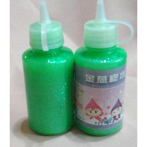 金蔥膠水60克︱台灣現貨 膠水筆 亮粉膠 金粉膠 金蔥膠 閃光膠 亮粉膠水 金蔥膠水 蝶古巴特拼貼 黏土美勞︱小麥手作舖-細節圖3